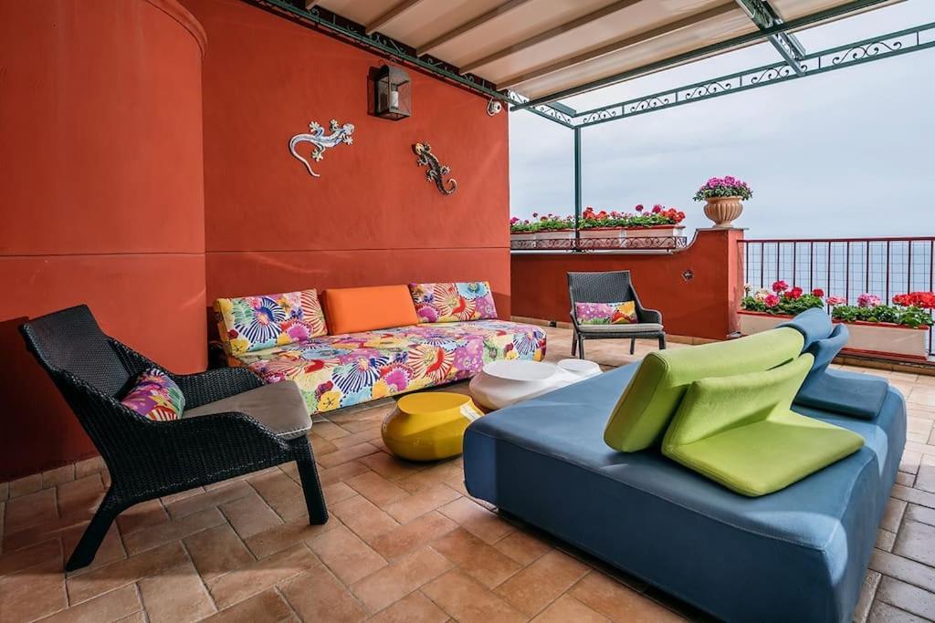 Apartamento La Casa Di Luna Amazing View For Up To 5 People Positano Exterior foto